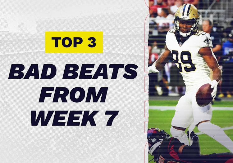 2022 NFL Season: The Top 3 Bad Beats of Week 7