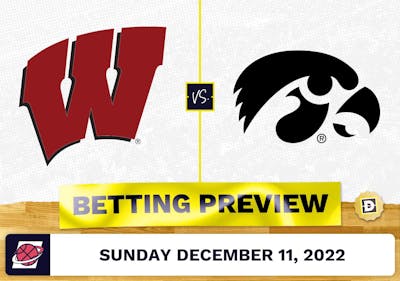 Wisconsin vs. Iowa CBB Prediction and Odds - Dec 11, 2022