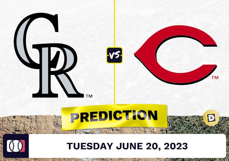 Rockies vs. Reds Prediction for MLB Tuesday [6/20/2023]