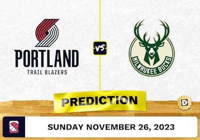 Trail Blazers vs. Bucks Prediction and Odds - November 26, 2023