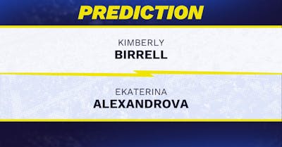 Kimberly Birrell vs. Ekaterina Alexandrova prediction, odds, picks for US Open 2026