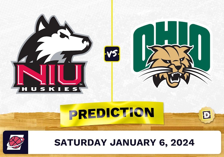 Northern Illinois vs. Ohio Prediction, Odds, College Basketball Picks  [1/6/2024]