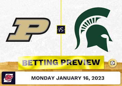 Purdue vs. Michigan State CBB Prediction and Odds - Jan 16, 2023
