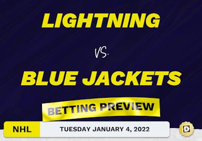 Lightning vs. Blue Jackets Predictions and Odds - Jan 4, 2022