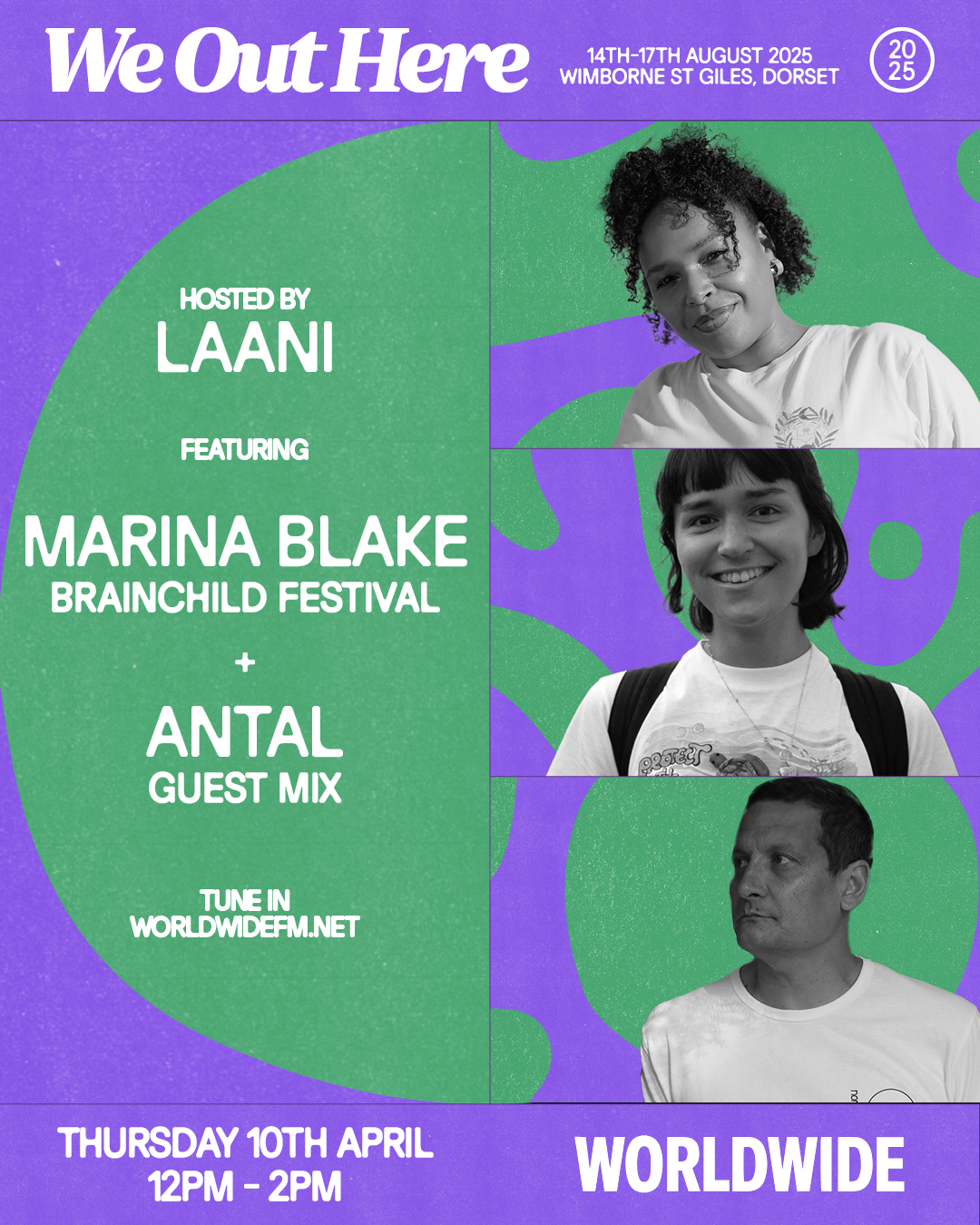 We Out Here Radio: Laani w/ Marina Blake [Brainchild Festival]