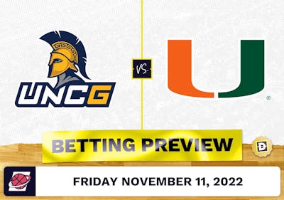UNC Greensboro vs. Miami (FL) CBB Prediction and Odds - Nov 11, 2022