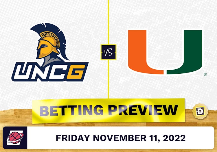 UNC Greensboro vs. Miami (FL) CBB Prediction and Odds - Nov 11, 2022