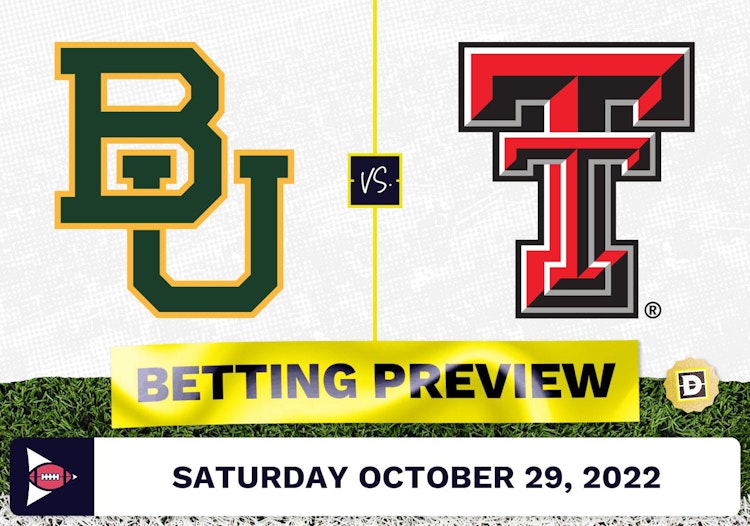 Baylor vs. Texas Tech CFB Prediction and Odds - Oct 29, 2022