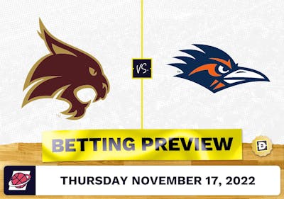 Texas State vs. UTSA CBB Prediction and Odds - Nov 17, 2022