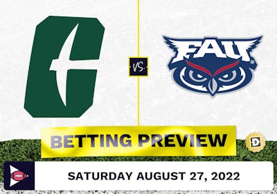 Charlotte vs. Florida Atlantic CFB Prediction and Odds - Aug 27, 2022