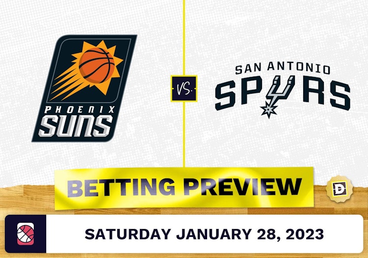 Suns vs. Spurs Prediction and Odds - Jan 28, 2023