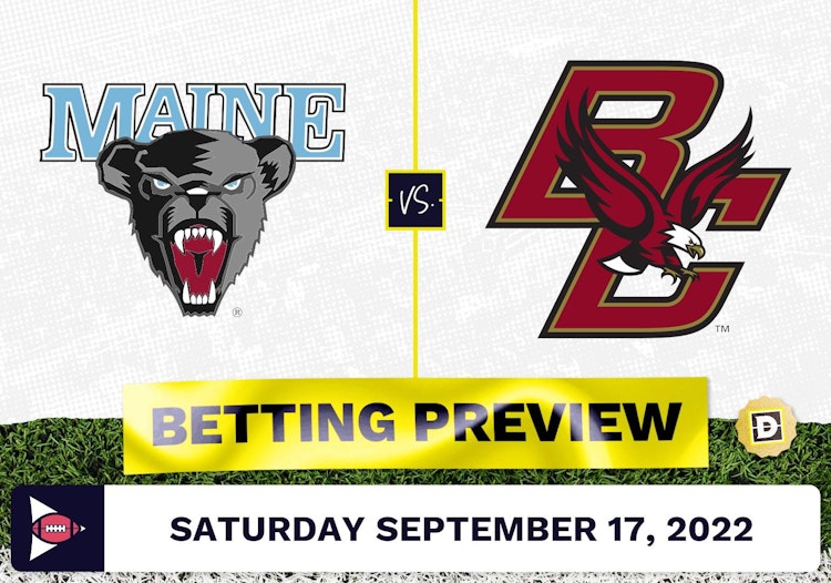 Maine vs. Boston College CFB Prediction and Odds - Sep 17, 2022