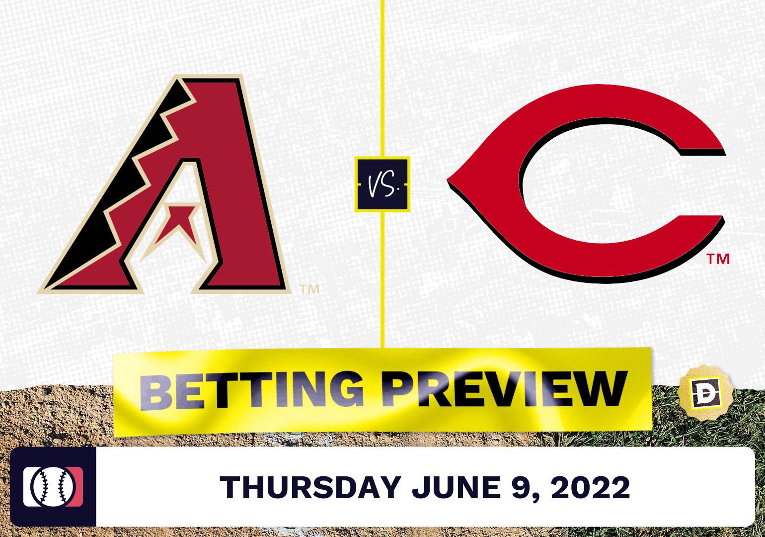 D-Backs vs. Reds Prediction and Odds - Jun 9, 2022