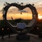 The Heart nest is perfect for a romantic occasion