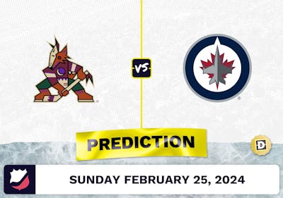 Arizona Coyotes vs. Winnipeg Jets Prediction, Odds, NHL Picks [2/25/2024]