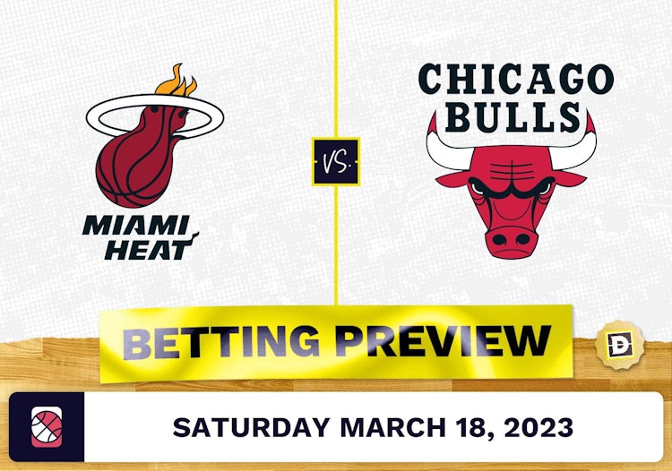 Heat vs. Bulls Prediction and Odds - Mar 18, 2023