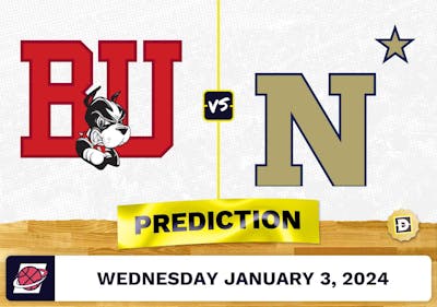 Boston University vs. Navy Prediction, Odds, College Basketball Picks  [1/3/2024]