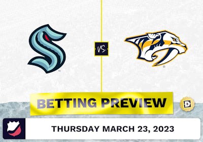 Kraken vs. Predators Prediction and Odds - Mar 23, 2023
