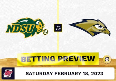 North Dakota State vs. Oral Roberts CBB Prediction and Odds - Feb 18, 2023