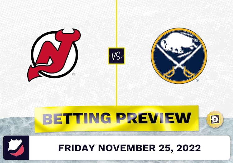 Devils vs. Sabres Prediction and Odds - Nov 25, 2022
