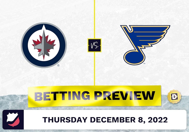 Jets vs. Blues Prediction and Odds - Dec 8, 2022