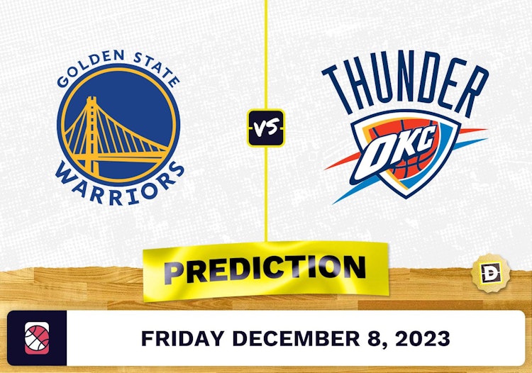 Golden State Warriors vs. Oklahoma City Thunder Prediction and Odds - December 8, 2023