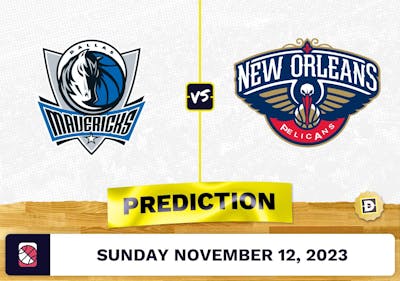 Mavericks vs. Pelicans Prediction and Odds - November 12, 2023