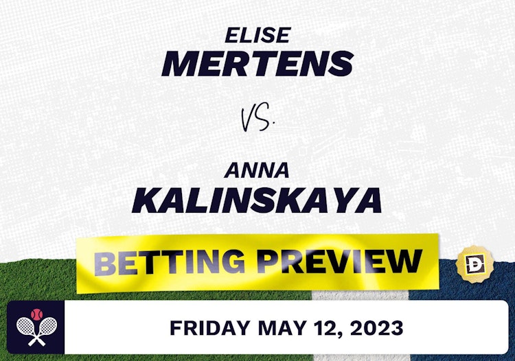 Elise Mertens vs. Anna Kalinskaya Prediction - Italian Open 2023