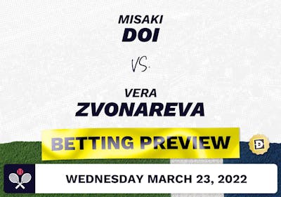 Misaki Doi vs. Vera Zvonareva Predictions - Mar 23, 2022