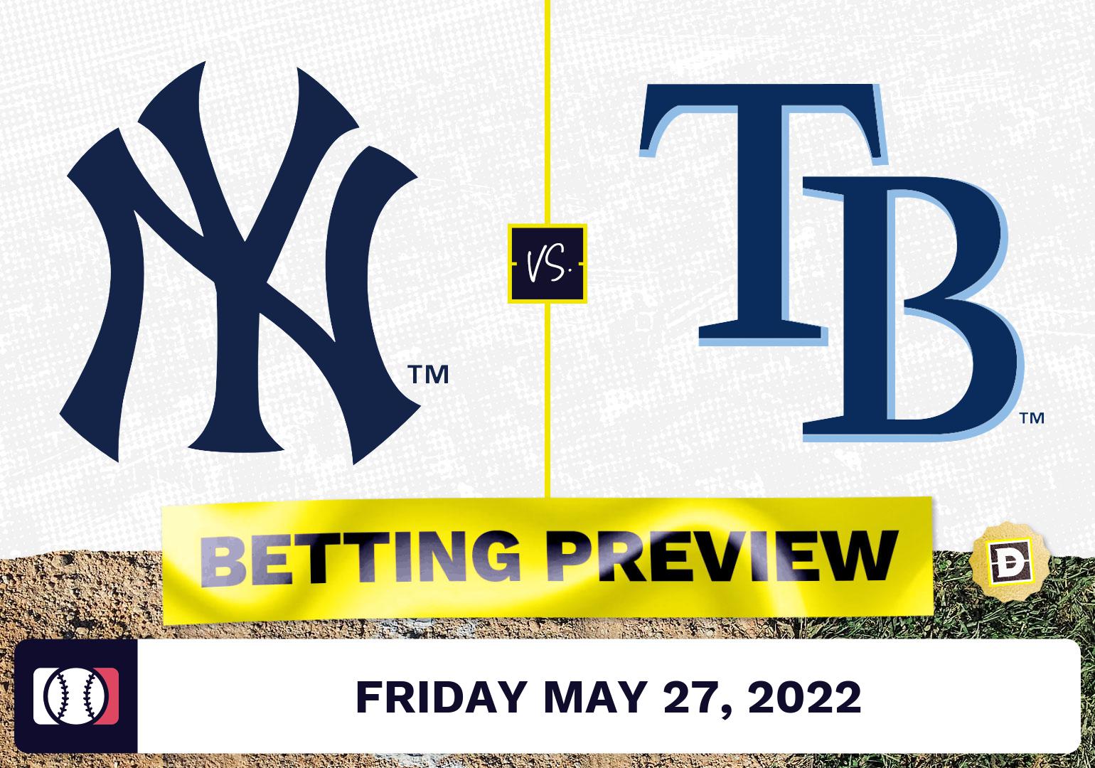 Yankees vs. Rays Prediction and Odds - May 27, 2022