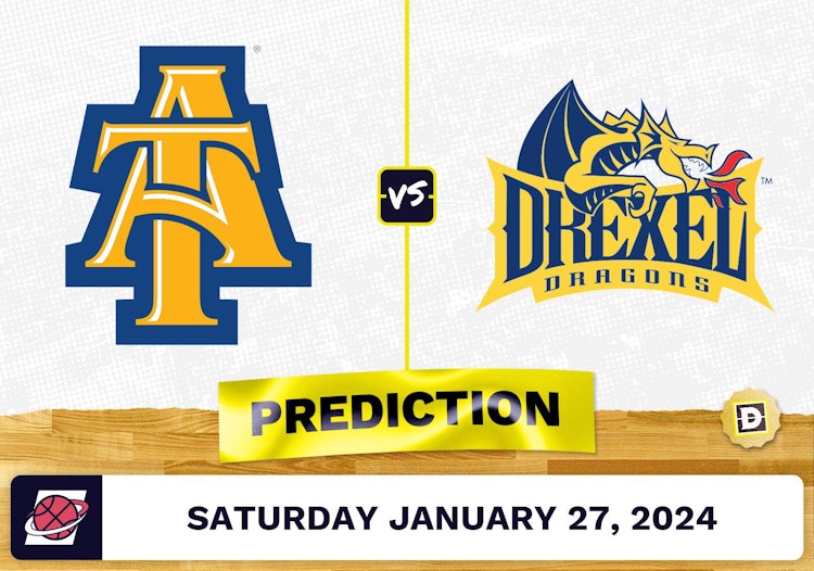 North Carolina A&T vs. Drexel Prediction, Odds, College Basketball Picks [1/27/2024]