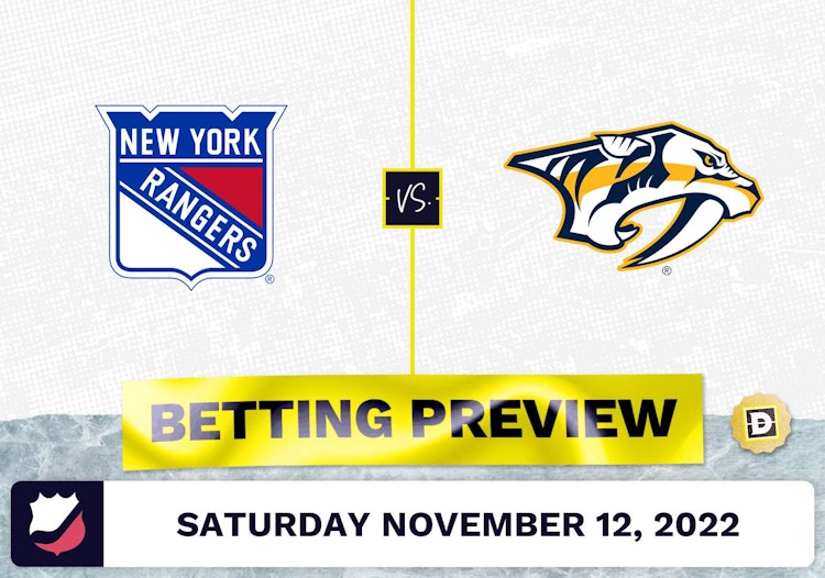 Rangers vs. Predators Prediction and Odds - Nov 12, 2022