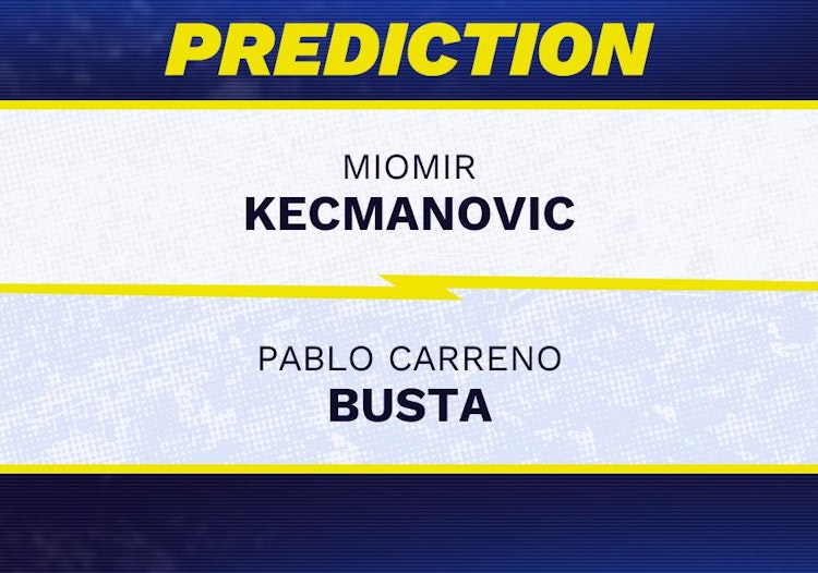 Miomir Kecmanovic vs Pablo Carreno Busta Tennis Prediction.