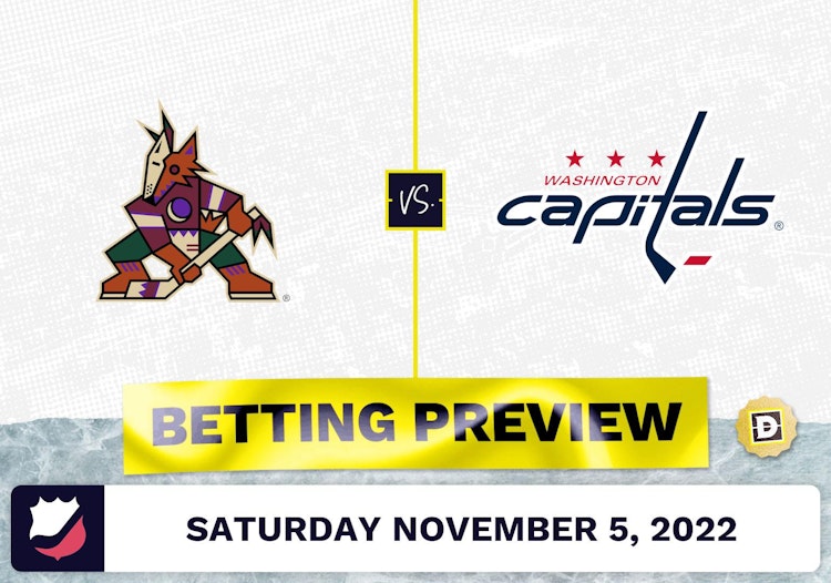 Coyotes vs. Capitals Prediction and Odds - Nov 5, 2022