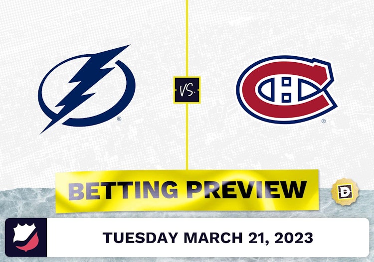 Lightning vs. Canadiens Prediction and Odds - Mar 21, 2023