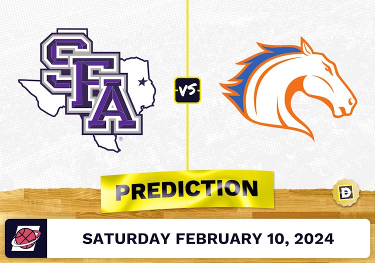 Stephen F. Austin vs. Texas-Arlington Prediction, Odds, College Basketball Picks [2/10/2024]