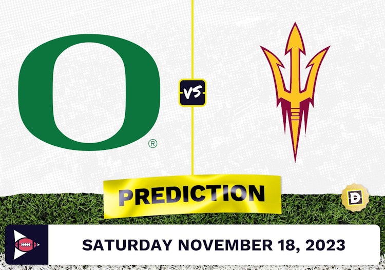 Oregon vs. Arizona State CFB Prediction and Odds - November 18, 2023