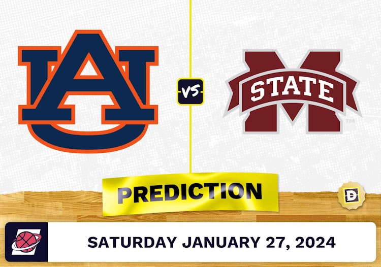 Auburn vs. Mississippi State Prediction, Odds, College Basketball Picks