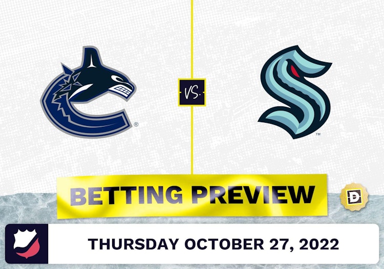 Canucks vs. Kraken Prediction and Odds - Oct 27, 2022