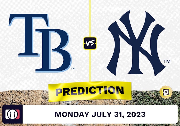 Rays vs. Yankees Prediction for MLB Monday [7/31/2023]