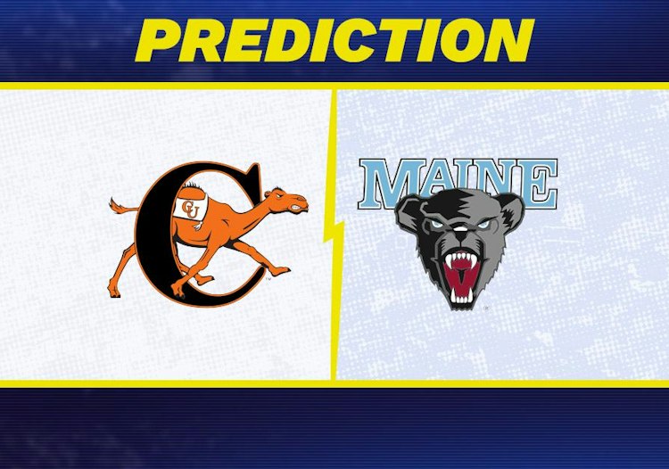 Campbell takes on Maine in College Football action.