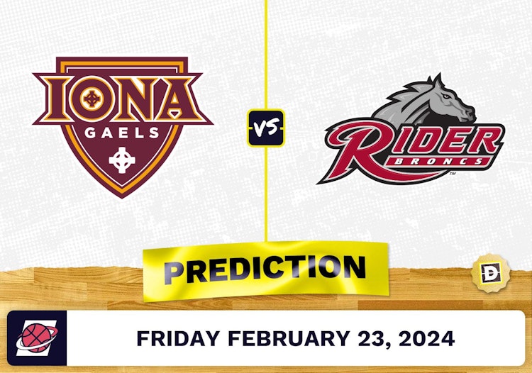 Iona vs. Rider Prediction, Odds, College Basketball Picks [2/23/2024]