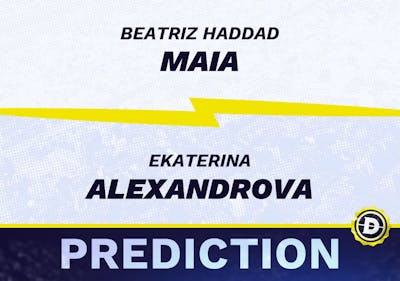 Beatriz Haddad Maia vs. Ekaterina Alexandrova Prediction, Odds, Picks for German Open 2024