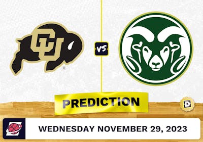 Colorado Colorado vs. Colorado State Colorado State Basketball Prediction - November 29, 2023
