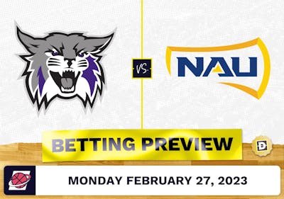 Weber State vs. Northern Arizona CBB Prediction and Odds - Feb 27, 2023