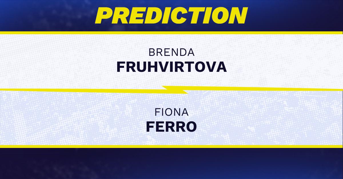 Brenda Fruhvirtova vs. Fiona Ferro prediction, odds, picks for WTA Ostrava 2026