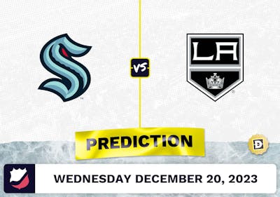Seattle Kraken vs. Los Angeles Kings Prediction, Odds, NHL Picks  [12/20/2023]
