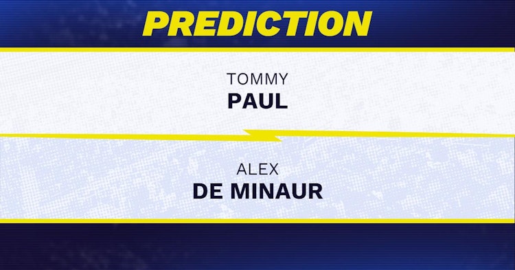 Tommy Paul vs Alex de Minaur Tennis Prediction.