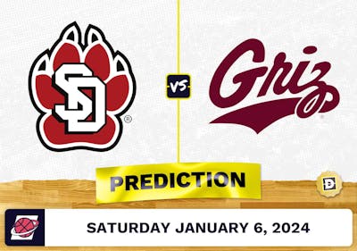 South Dakota vs. Montana Prediction, Odds, College Basketball Picks  [1/6/2024]
