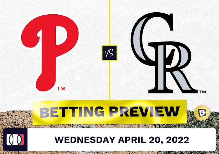 Phillies vs. Rockies Prediction and Odds - Apr 20, 2022